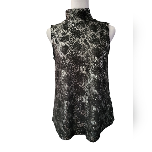 Jones New York Silver Glimmer Blouse - Picture 2 of 7